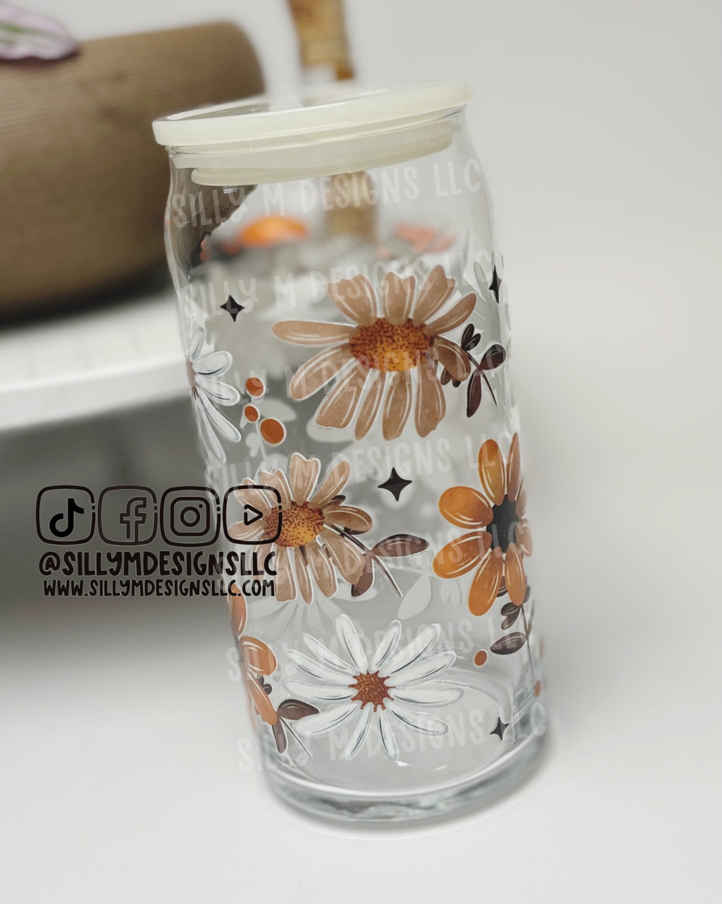 Watercolor Florals 20oz