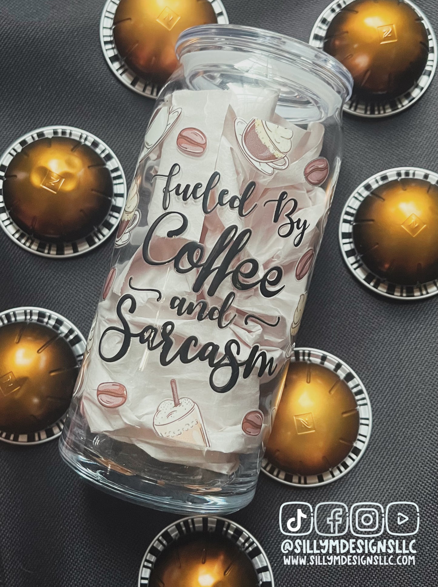 Coffee and Sarcasm 20oz