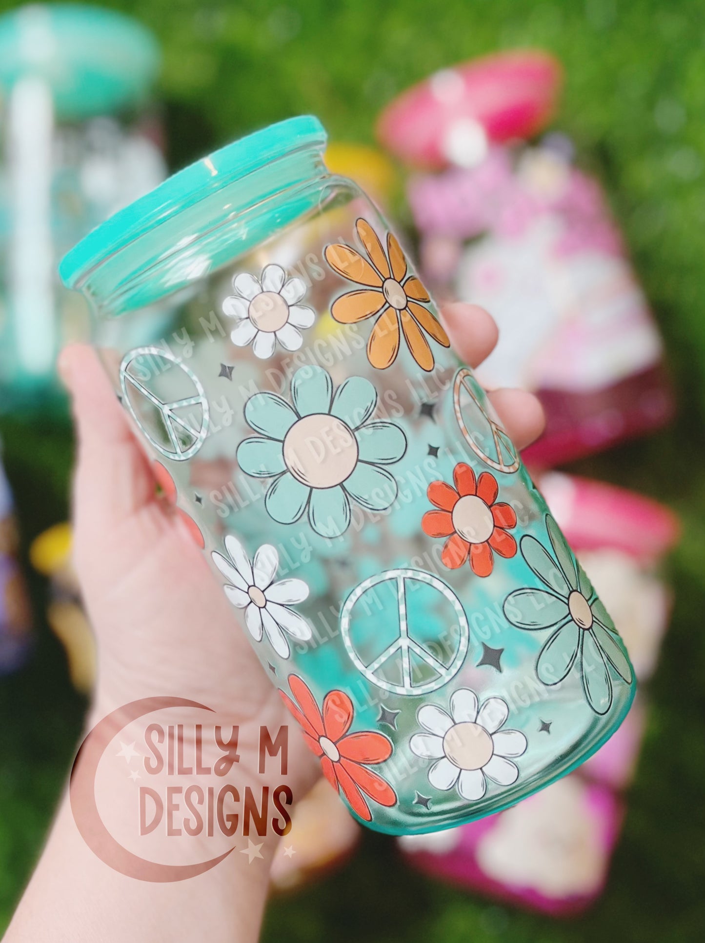 Retro Florals 16oz